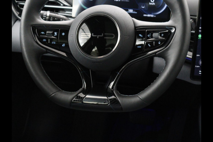 BYD Seal Design RWD 82.5 kWh | SOH 95,6% | Panoramadak | Stoelventilatie | 360 Camera | Leder | Dynaudio | Adaptive cruise | Sfeerverlichting | Elektrische stoelen | Carplay | Full LED | Origineel NL