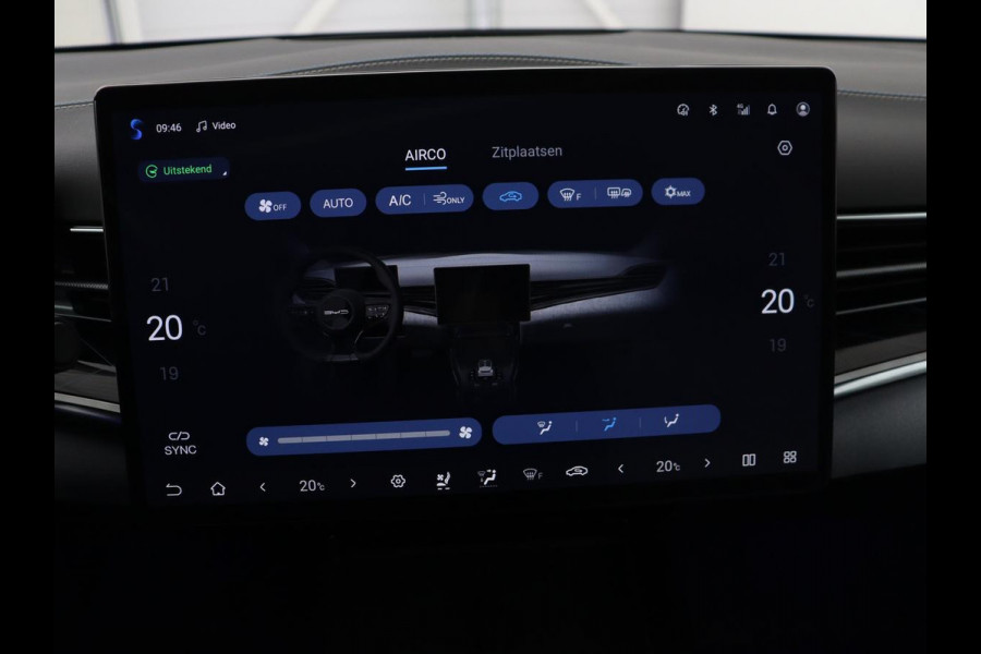 BYD Seal Design RWD 82.5 kWh | SOH 95,6% | Panoramadak | Stoelventilatie | 360 Camera | Leder | Dynaudio | Adaptive cruise | Sfeerverlichting | Elektrische stoelen | Carplay | Full LED | Origineel NL