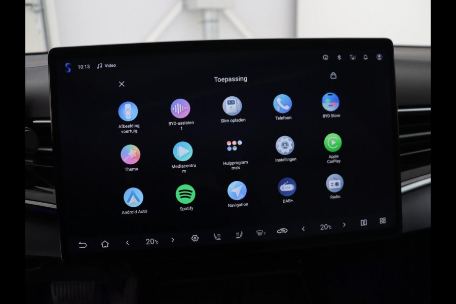 BYD Seal Design RWD 82.5 kWh | SOH 95,6% | Panoramadak | Stoelventilatie | 360 Camera | Leder | Dynaudio | Adaptive cruise | Sfeerverlichting | Elektrische stoelen | Carplay | Full LED | Origineel NL