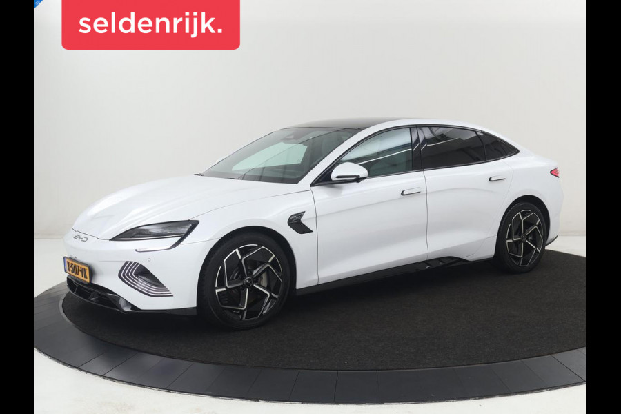 BYD Seal Design RWD 82.5 kWh | SOH 95,6% | Panoramadak | Stoelventilatie | 360 Camera | Leder | Dynaudio | Adaptive cruise | Sfeerverlichting | Elektrische stoelen | Carplay | Full LED | Origineel NL