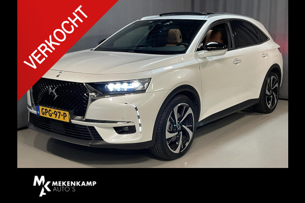 DS 7 Crossback E-Tense 4x4 Grand Chic 20"/Trekhaak/Panoramadak/Leder Opera/Night VISION/Stoelverwarming/Stoelventilatie/Voorruitverwarming/LED Vision/HiFi FOCAL/Adaptieve cruise