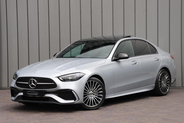 Mercedes-Benz C-Klasse 300e AMG | 313PK | Pano | Head-up | Keyless-go | Memory | Leder | Digital-light | Stoelverw. | Sfeerverlichting | 2022.