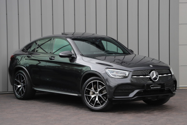 Mercedes-Benz GLC Coupé 300 AMG 4-Matic | 258PK | Schuifdak | Trekhaak | Led | Carplay | Distronic | Leder | Stoelverwarming | 2020.