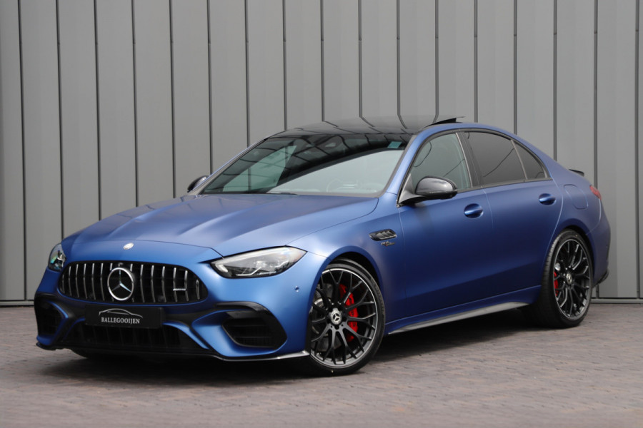 Mercedes-Benz C-Klasse AMG 63 S E Performance | 680PK | Head-up | Schaalstoelen | Carbon | Burmester | Sfeerverlichting | Track-pace | Stoelkoeling | 2