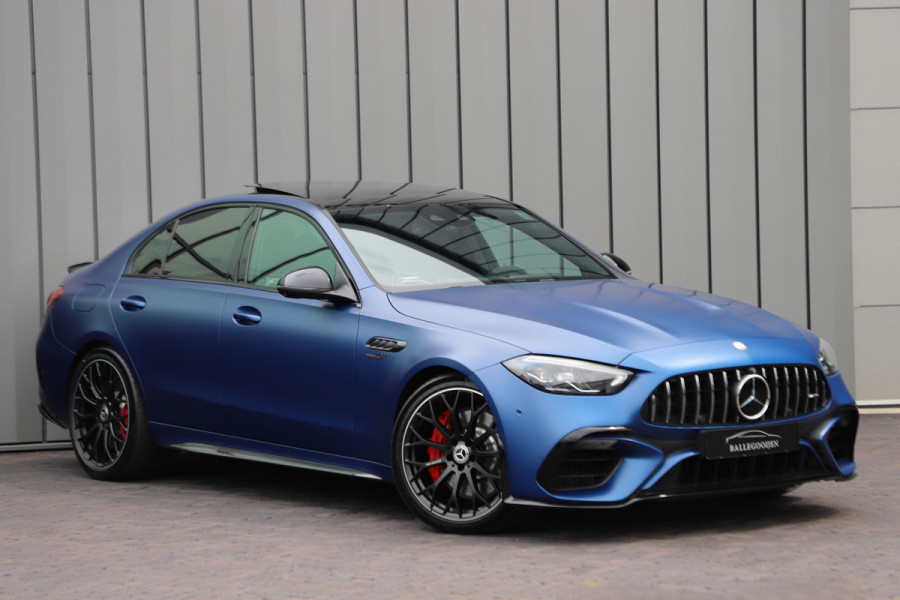 Mercedes-Benz C-Klasse AMG 63 S E Performance | 680PK | Head-up | Schaalstoelen | Carbon | Burmester | Sfeerverlichting | Track-pace | Stoelkoeling | 2