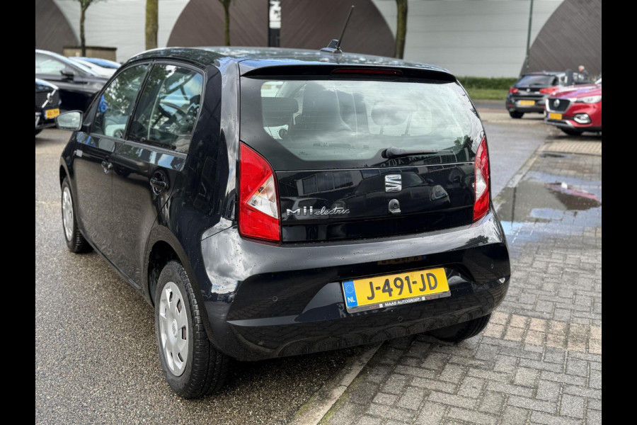 Seat Mii Electric electric VAN: 13.900,- VOOR: 11.877,- UW WKVOORDEEL: 2.023,-ORIGINEEL NEDERLANDSE AUTO | VOLLEDIGE NAP EN HISTORIE | BLUETOOTH | CLIMATE CONTROL | CRUISE CONTROL | PARKEERSENSOREN | 12 MND BOVAG GARANTIE