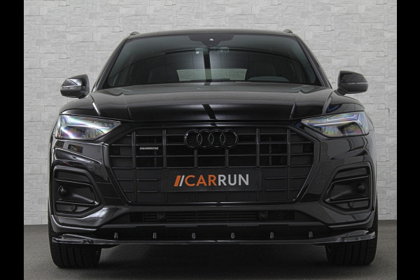 Audi Q5 50 TFSI e 300PK | Luchtvering | B&O Sound | Leder | Carbon | Sportstoelen | Carplay | 11-2022 | Zwarte Hemel | Standkachel | Stoelverwarming | 3-Zone Clima | Black-Optic | Zonwering | Virtual Cockpit | LED | Autom. Achterklep | Bovag Garantie |