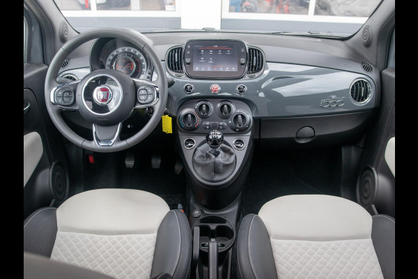 Fiat 500 Hybrid Dolcevita | Airco | Cruise | 15" | Schuif/Kanteldak | PDC | Apple Carplay
