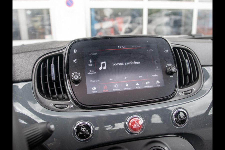 Fiat 500 Hybrid Dolcevita | Airco | Cruise | 15" | Schuif/Kanteldak | PDC | Apple Carplay