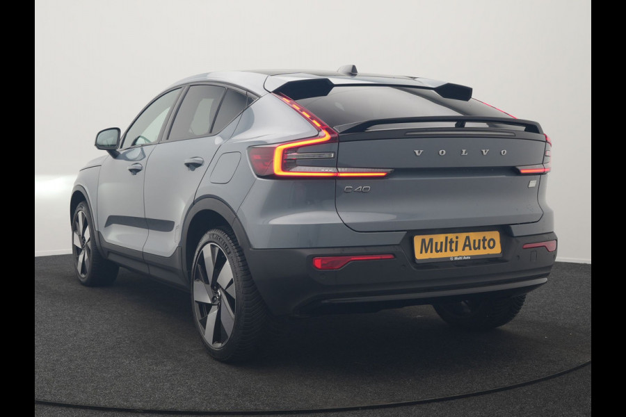 Volvo C40 Plus Recharge Pure Electric 69 kWh 231pk Dealer O.H. | Trekhaak Af Fabriek | Panodak | Adaptive Cruise | Camera | Alcantara Sportstoelen & Stuur Verwarmd | Keyless | Blis | Google Assistent | Apple Carplay | DAB |