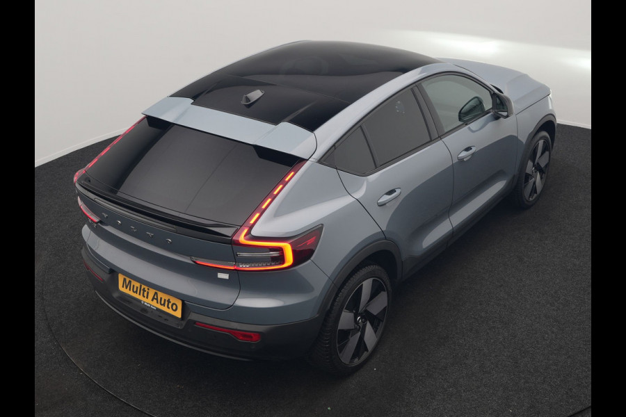 Volvo C40 Plus Recharge Pure Electric 69 kWh 231pk Dealer O.H. | Trekhaak Af Fabriek | Panodak | Adaptive Cruise | Camera | Alcantara Sportstoelen & Stuur Verwarmd | Keyless | Blis | Google Assistent | Apple Carplay | DAB |