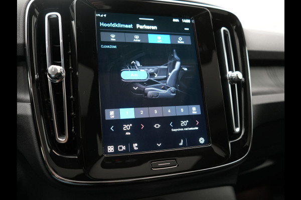 Volvo C40 Plus Recharge Pure Electric 69 kWh 231pk Dealer O.H. | Trekhaak Af Fabriek | Panodak | Adaptive Cruise | Camera | Alcantara Sportstoelen & Stuur Verwarmd | Keyless | Blis | Google Assistent | Apple Carplay | DAB |