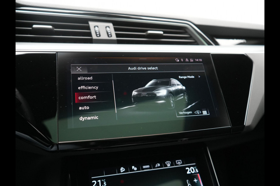 Audi Q8 e-tron 55 Quattro S Edition 114 kWh 408pk Dealer O.H. | Panodak | Luchtvering | Adaptive Cruise | Head Up | Bang & Olufsen | 360 Camera | Lederen Sportstoelen Verwarmd | Matrix LED | Keyless | Apple Carplay | Navigatie | DAB |