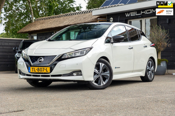 Nissan Leaf Tekna 40 kWh Soh 85% I Camera I Bose I Adaptive Cruise I Stoel & stuurverwarming I Android I Apple I Parkeersensoren