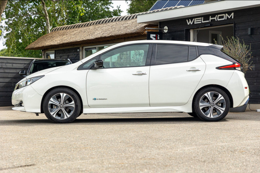 Nissan Leaf Tekna 40 kWh Soh 85% I Camera I Bose I Adaptive Cruise I Stoel & stuurverwarming I Android I Apple I Parkeersensoren