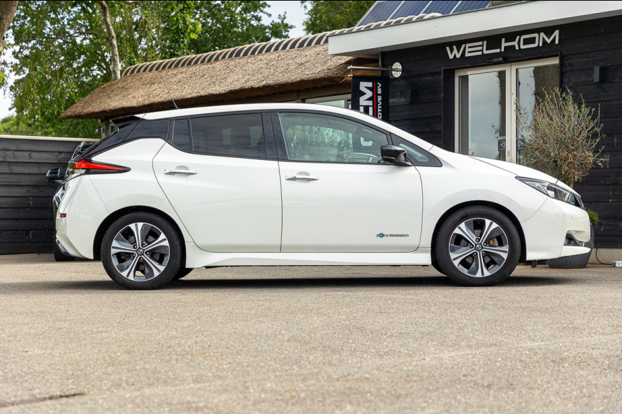 Nissan Leaf Tekna 40 kWh Soh 85% I Camera I Bose I Adaptive Cruise I Stoel & stuurverwarming I Android I Apple I Parkeersensoren