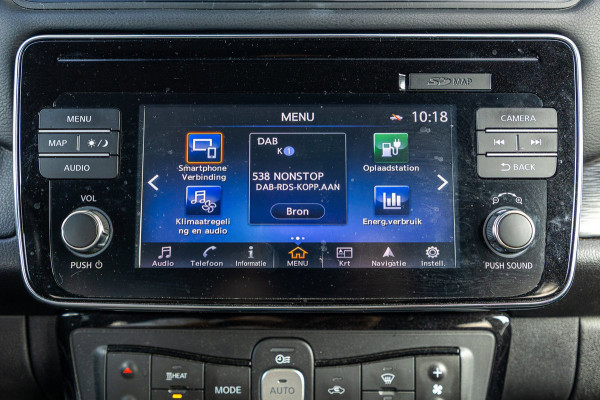 Nissan Leaf Tekna 40 kWh Soh 85% I Camera I Bose I Adaptive Cruise I Stoel & stuurverwarming I Android I Apple I Parkeersensoren