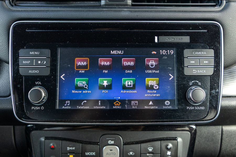 Nissan Leaf Tekna 40 kWh Soh 85% I Camera I Bose I Adaptive Cruise I Stoel & stuurverwarming I Android I Apple I Parkeersensoren