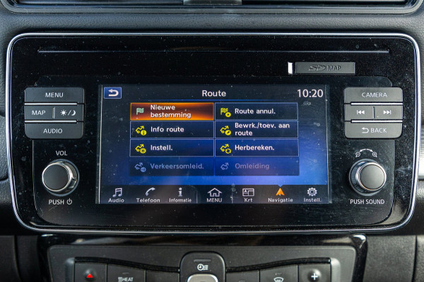 Nissan Leaf Tekna 40 kWh Soh 85% I Camera I Bose I Adaptive Cruise I Stoel & stuurverwarming I Android I Apple I Parkeersensoren