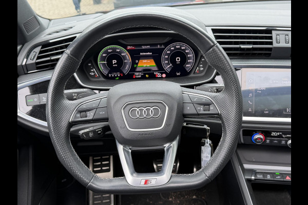 Audi Q3 Sportback 45 TFSI e S Edition 20"/B&O/Panoramadak/Leder/Matrix LED/Dodehoek/Adaptieve cruise/Sfeerverlichting/Camera/Elektrische klep