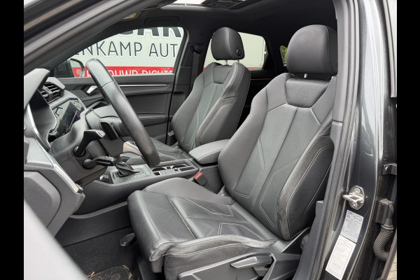 Audi Q3 Sportback 45 TFSI e S Edition 20"/B&O/Panoramadak/Leder/Matrix LED/Dodehoek/Adaptieve cruise/Sfeerverlichting/Camera/Elektrische klep