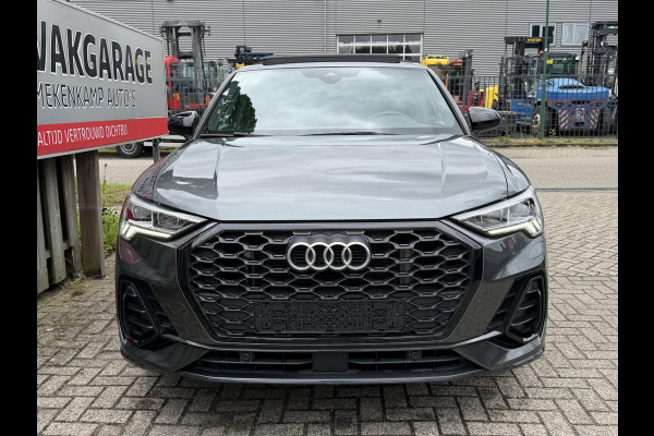 Audi Q3 Sportback 45 TFSI e S Edition 20"/B&O/Panoramadak/Leder/Matrix LED/Dodehoek/Adaptieve cruise/Sfeerverlichting/Camera/Elektrische klep