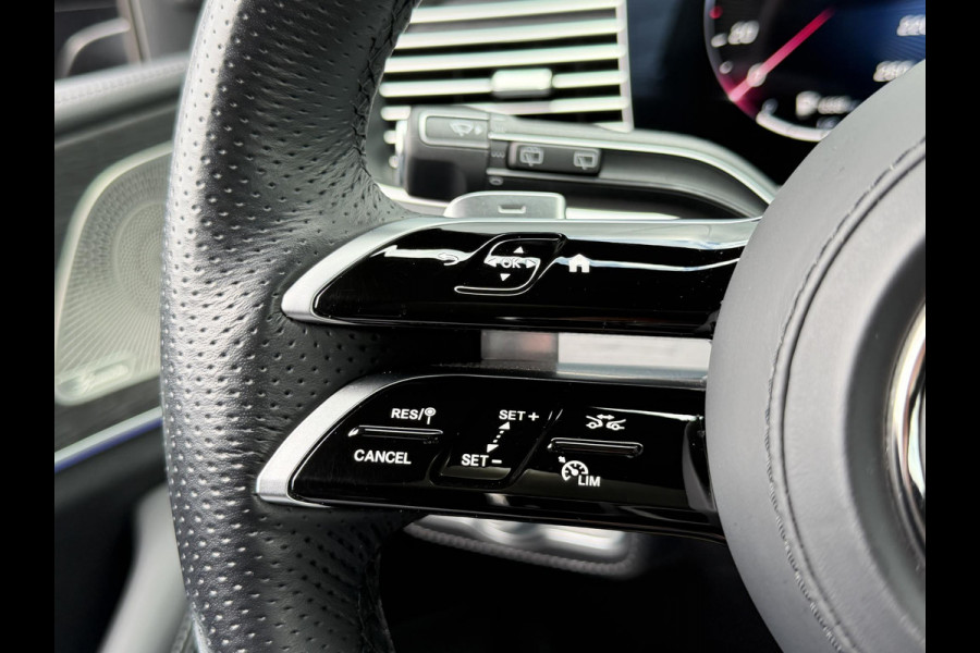 Mercedes-Benz GLE 400 e 4MATIC AMG Line Premium + 22"/Airmatic/Panoramadak/Burmester/Trekhaak/Leder + memory/Stuur + stoelverwarming v+a/Stoelkoeling/Head-up/Keyless/360 camera