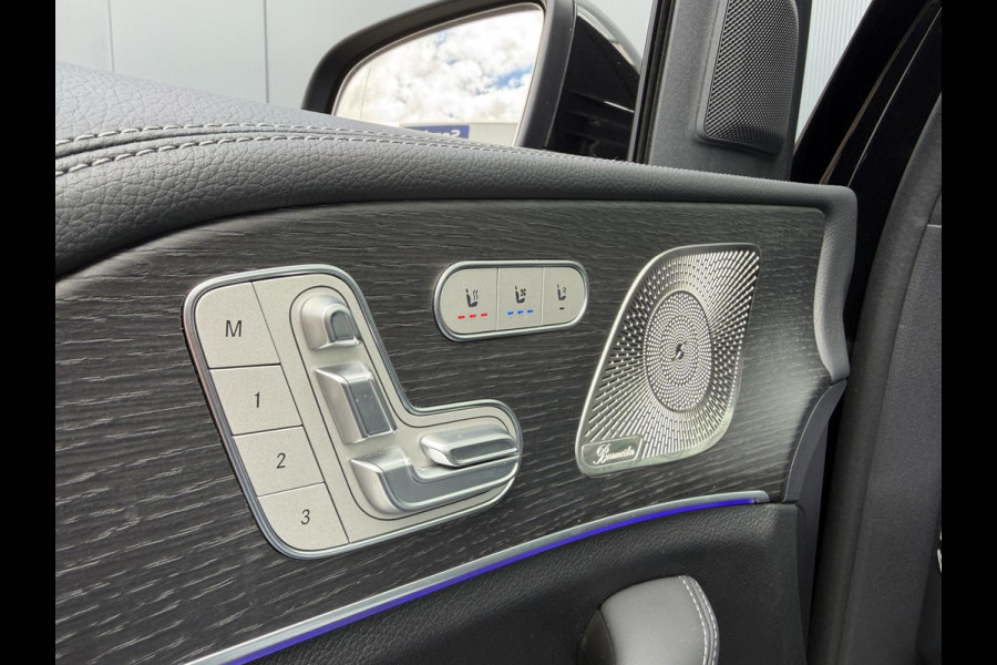 Mercedes-Benz GLE 400 e 4MATIC AMG Line Premium + 22"/Airmatic/Panoramadak/Burmester/Trekhaak/Leder + memory/Stuur + stoelverwarming v+a/Stoelkoeling/Head-up/Keyless/360 camera