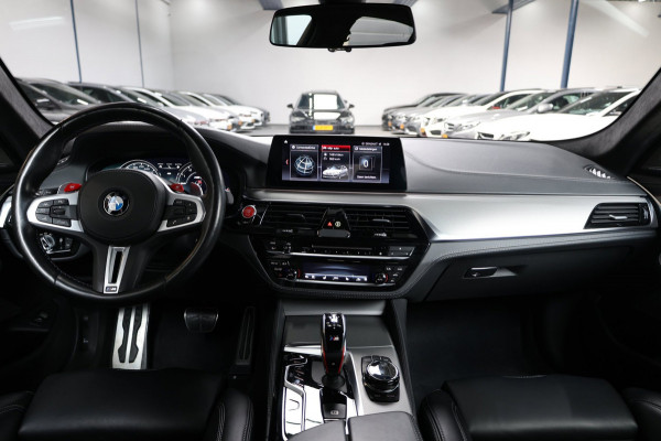 BMW 5 Serie M5 Competition 625+PK KERAMISCH/VIRTUAL/SFEER/SOFT/CARBON/LEER+S.VERWARMING+MEMORY/LMV/360/ACC/ECC/12 MND GARANTIE!
