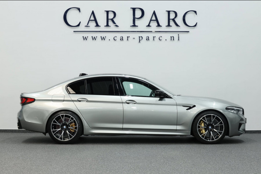 BMW 5 Serie M5 Competition 625+PK KERAMISCH/VIRTUAL/SFEER/SOFT/CARBON/LEER+S.VERWARMING+MEMORY/LMV/360/ACC/ECC/12 MND GARANTIE!