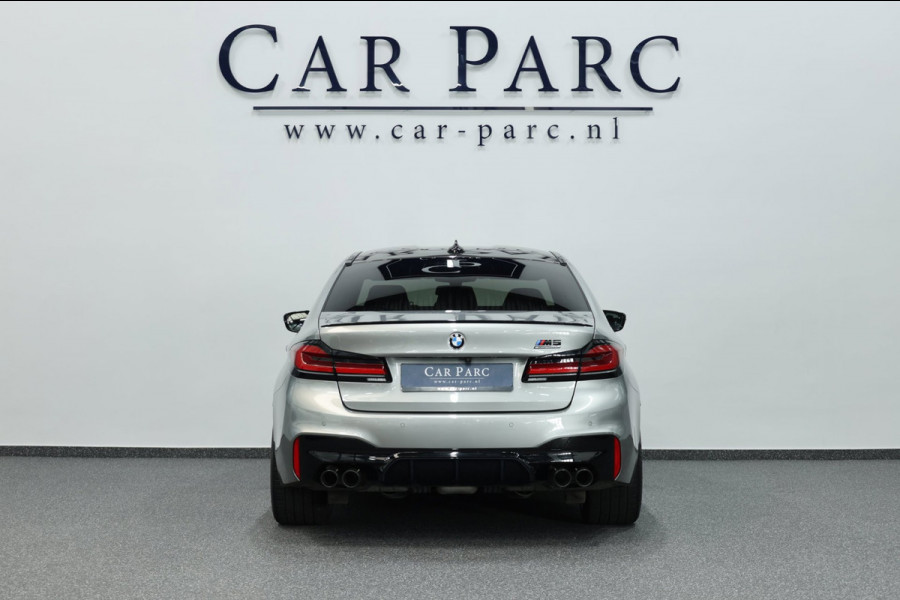 BMW 5 Serie M5 Competition 625+PK KERAMISCH/VIRTUAL/SFEER/SOFT/CARBON/LEER+S.VERWARMING+MEMORY/LMV/360/ACC/ECC/12 MND GARANTIE!