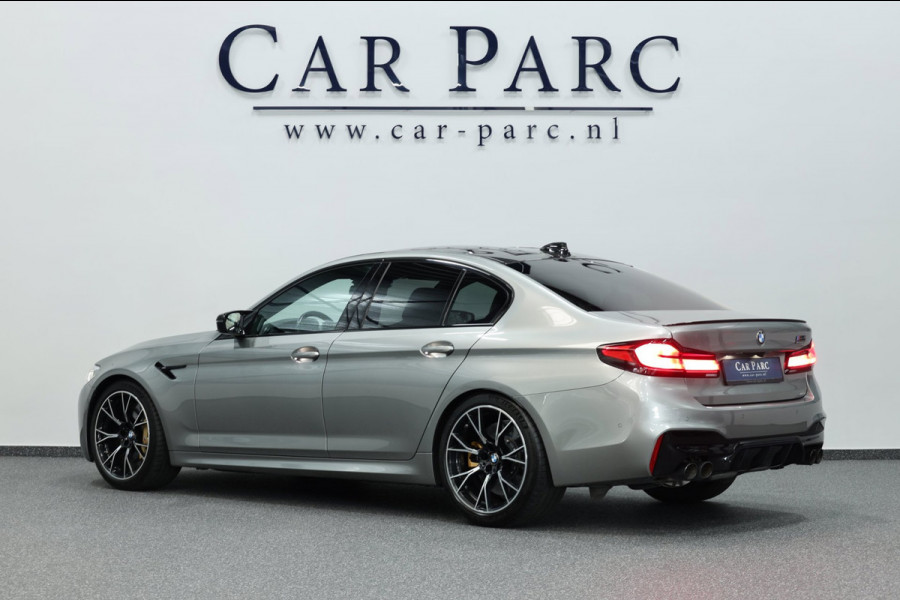 BMW 5 Serie M5 Competition 625+PK KERAMISCH/VIRTUAL/SFEER/SOFT/CARBON/LEER+S.VERWARMING+MEMORY/LMV/360/ACC/ECC/12 MND GARANTIE!