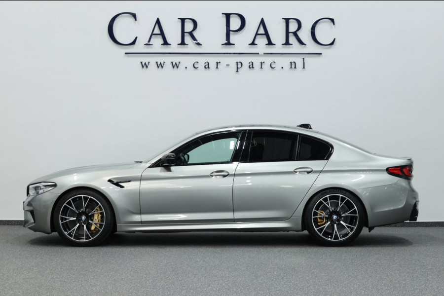 BMW 5 Serie M5 Competition 625+PK KERAMISCH/VIRTUAL/SFEER/SOFT/CARBON/LEER+S.VERWARMING+MEMORY/LMV/360/ACC/ECC/12 MND GARANTIE!