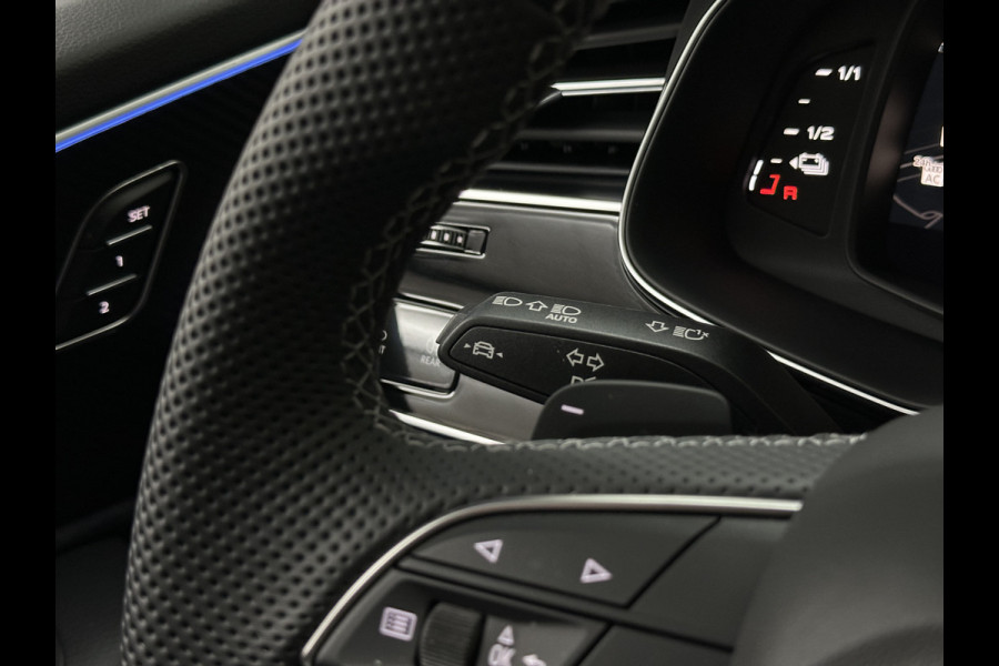 Audi Q7 60e 489pk S Competition RS-Seats | Carbon in/exterieur | B&O | Panorama | 360 Camera | Soft-Close | Head-Up | 88350,= ex btw  | ACC | Matrix-LED | Keyless-Entry |  Lane & Side assist | Stuurwielverwarming | Alarm | 22" Audi Sport | Leder op Dashboard | Rijklaarprijs en fabrieksgarantie.