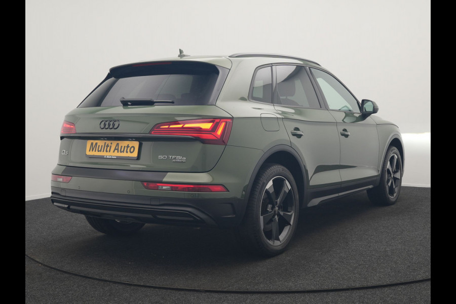 Audi Q5 50 TFSI e Pro Line PHEV 300pk Dealer O.H. | Trekhaak Af Fabriek | Head Up | 360 Camera | Voorstoelen Verwarmd | Blis | 20"L.M | Virtual Cockpit | Cruise Control | Navigatie | DAB | Plug In Hybrid |