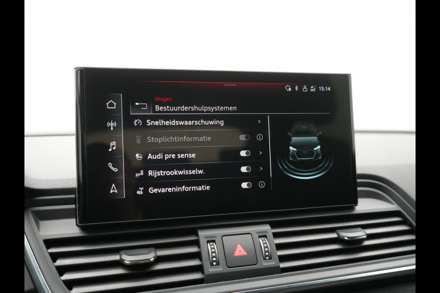 Audi Q5 50 TFSI e Pro Line PHEV 300pk Dealer O.H. | Trekhaak Af Fabriek | Head Up | 360 Camera | Voorstoelen Verwarmd | Blis | 20"L.M | Virtual Cockpit | Cruise Control | Navigatie | DAB | Plug In Hybrid |