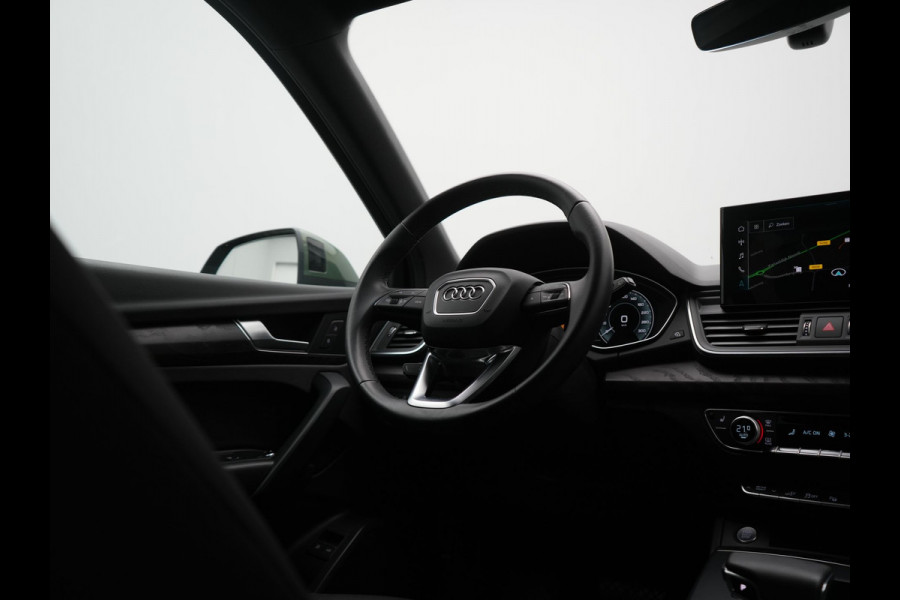 Audi Q5 50 TFSI e Pro Line PHEV 300pk Dealer O.H. | Trekhaak Af Fabriek | Head Up | 360 Camera | Voorstoelen Verwarmd | Blis | 20"L.M | Virtual Cockpit | Cruise Control | Navigatie | DAB | Plug In Hybrid |