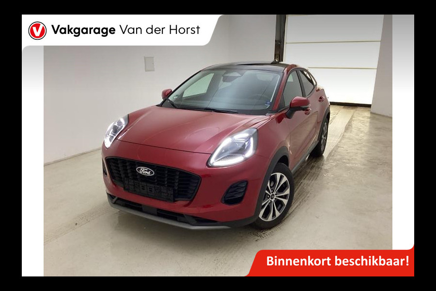 Ford Puma 1.0 125 pk EcoBoost Hybrid Titanium Panoramadak, Winterpack, Driver Ass. Pack