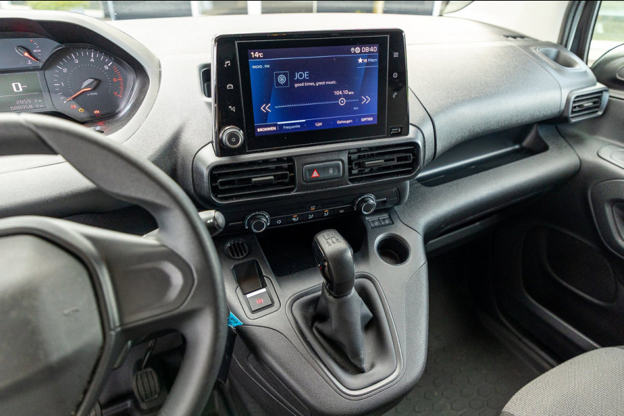 Peugeot Partner 1.5 BlueHDI Premium Kasteninrichting I Airco I Cruise I Apple I Android I Parkeersensoren