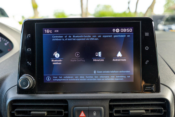 Peugeot Partner 1.5 BlueHDI Premium Kasteninrichting I Airco I Cruise I Apple I Android I Parkeersensoren