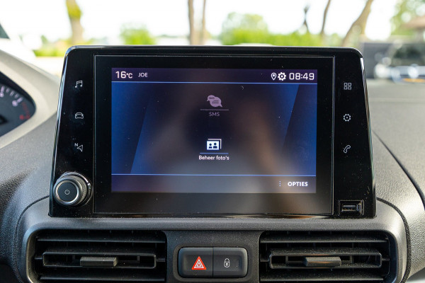 Peugeot Partner 1.5 BlueHDI Premium Kasteninrichting I Airco I Cruise I Apple I Android I Parkeersensoren