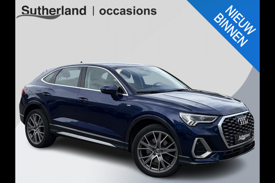 Audi Q3 Sportback 45 TFSI e S Line 245 PK | Nieuw binnen, meer foto's volgen nog!| Lederen bekleding | Camera | Stoelverwarming |