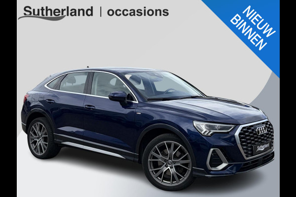 Audi Q3 Sportback 45 TFSI e S Line 245 PK | Nieuw binnen, meer foto's volgen nog!| Lederen bekleding | Camera | Stoelverwarming |