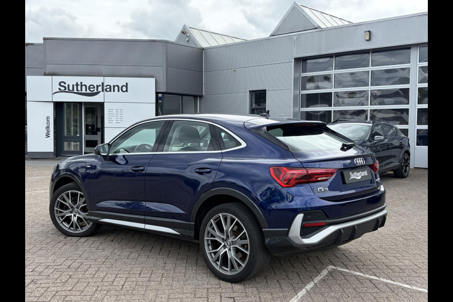 Audi Q3 Sportback 45 TFSI e S Line 245 PK | Nieuw binnen, meer foto's volgen nog!| Lederen bekleding | Camera | Stoelverwarming |