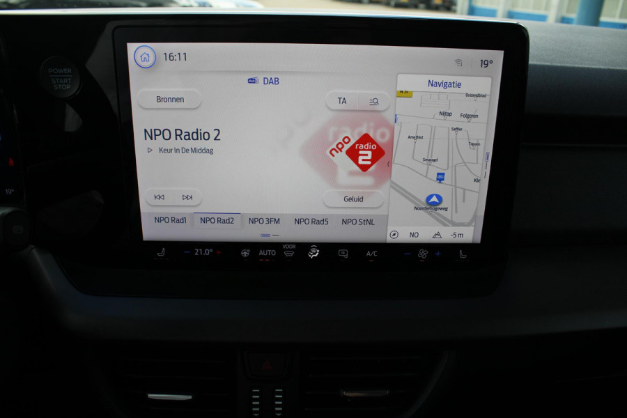 Ford E-Transit Courier Limited 44 kWh | Navigatie | Licht Metalen Velgen | Adaptive Cruise Control | Camera |