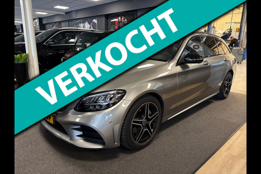 Mercedes-Benz C-Klasse Estate 180 Business Solution AMG,pano,trekhaak,leer,stoelverw,camera