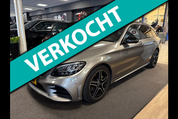 Mercedes-Benz C-Klasse Estate 180 Business Solution AMG,pano,trekhaak,leer,stoelverw,camera