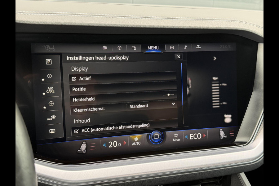 Volkswagen Touareg 3.0 TSi eHybrid 4MOTION 20"/Panoramadak/Trekhaak/Luchtvering/Leder/Stuur + voorruit + stoelverwarming v+a/Dodehoek/Adaptieve cruise