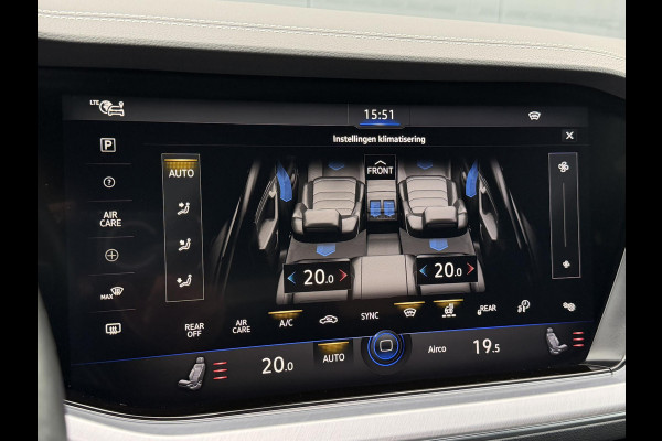 Volkswagen Touareg 3.0 TSi eHybrid 4MOTION 20"/Panoramadak/Trekhaak/Luchtvering/Leder/Stuur + voorruit + stoelverwarming v+a/Dodehoek/Adaptieve cruise