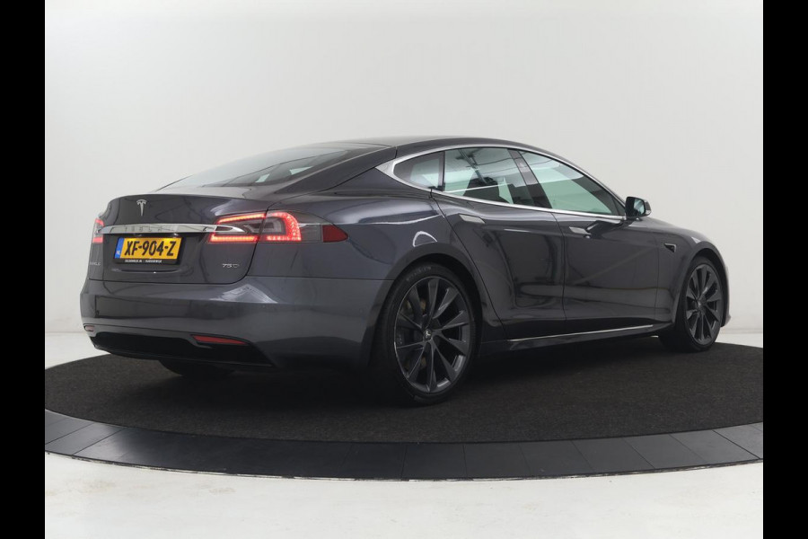 Tesla Model S 75D Base | SOH 89.9 | Panoramadak | Stuurverwarming | Leder | Autopilot | Stoelverwarming | Camera | Keyless | Full LED | Parkeerhulp | Achterbankverwarming | Origineel NL